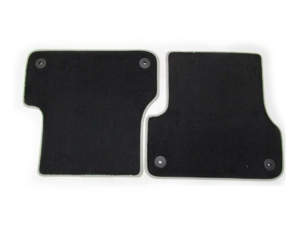 NEW GENUINE AUDI A6 A7 2011-2018 REAR PREMIUM BLACK TEXTILE FLOOR MATS 4G0061276MNO