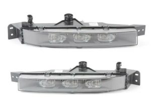 NEW GENUINE BMW 6 SERIE F06 F12 F13 FRONT BUMPER LED FOG LIGHTS PAIR SET N/S O/S 63177234927+63177234928