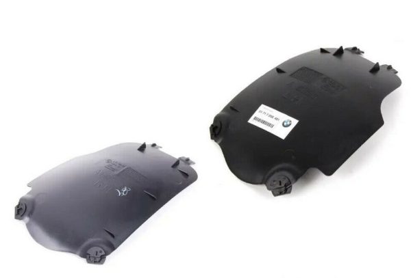 NEW GENUINE BMW Z4 E85 E86 FRONT WHEEL ARCH HEADLIGHT ACCESS COVERS PAIR SET 51717056402+51717056401