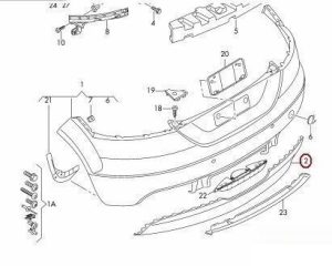 NEW GENUINE MERCEDES SL CLASS R129 FRONT WHEEL ARCH HOUSING FRONT PART LEFT N/S