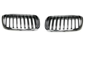 NEW GENUINE BMW 2 SER F45 F46 LCI BASIS FRONT KIDNEY GRILLS PAIR SET LEFT RIGHT 51137467458+51137467457