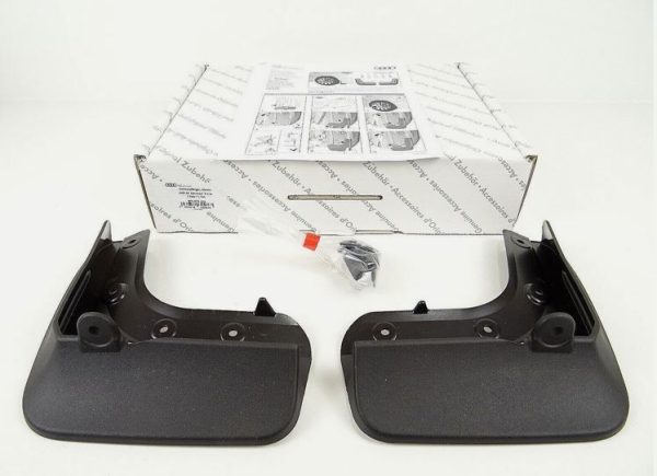 NEW GENUINE AUDI A3 2021- S-LINE REAR MUD FLAPS SPLASH GUARDS SET 8Y4075106