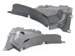 NEW GENUINE BMW F22 F23 M SPORT FRONT WHEEL ARCH FENDER DEFLECTOR LIPS PAIR SET 51717260738+51717260737