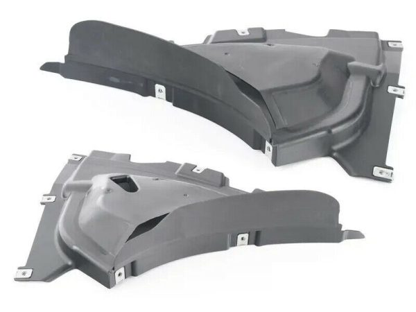 NEW GENUINE BMW F22 F23 M SPORT FRONT WHEEL ARCH FENDER DEFLECTOR LIPS PAIR SET 51717260738+51717260737