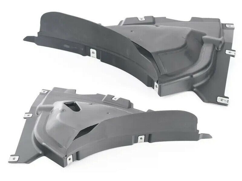 NEW GENUINE BMW F22 F23 M SPORT FRONT WHEEL ARCH FENDER DEFLECTOR LIPS PAIR SET 51717260738+51717260737