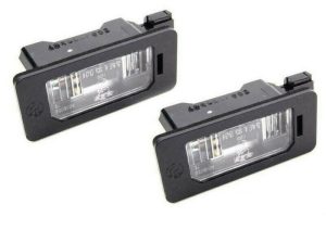 NEW GENUINE BMW 5' E39 SALOON 3' E90 E92 NUMBER PLATE LIGHTS 2 PCS 63268360591