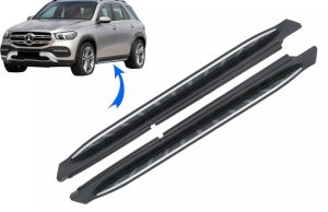 Scratched Running Boards / Side Steps / Step bars for Mercedes-Benz GLE W167 19+