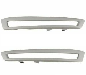 NEW GENUINE FORD S-MAX 10-15 FRONT BUMPER DTRL LIGHT COVER PRIMED LEFT RIGHT SET 1866205+1866206