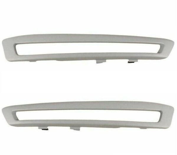 NEW GENUINE FORD S-MAX 10-15 FRONT BUMPER DTRL LIGHT COVER PRIMED LEFT RIGHT SET 1866205+1866206