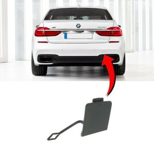 NEW GENUINE BMW 7 SERIES G11 G12 REAR M SPORT BUMPER TOW HOOK EYE COVER 51128064765
