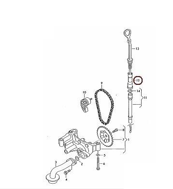 NEW GENUINE VOLKSWAGEN GOLF MK7 FRONT BUMPER CENTER MIDDLE BRACKET TRIM 5G0805705R