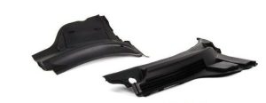 MINI NEW GENUINE R55 R56 R57 APRON FIREWALL PANEL COWL COVER LHD PAIR SET 51132751210 / 51132751209