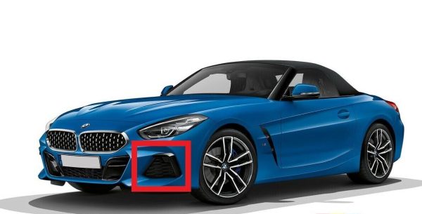 NEW GENUINE BMW Z4 G29 FRONT M SPORT BUMPER LOWER GRILL LEFT N/S 51118069771 - Image 4