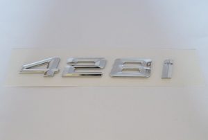 BMW NEW GENUINE F32 F33 F36 4 SERIES 428i LABEL STICKER BADGE EMBLEM 51147356335