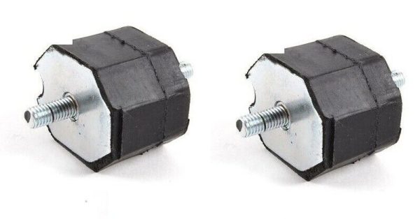 NEW GENUINE BMW E23 E24 E28 E30 MANUAL GEARBOX TRANSMISION MOUNT PAIR 2x23711175939