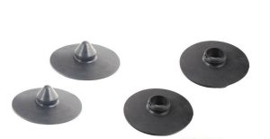 NEW GENUINE BMW 3 SERIES E36 REAR AXEL COIL SPRING RUBBER PAD SHIMS LEFT RIGHT