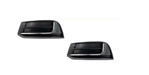 NEW GENUINE AUDI A3 CONVERTIBLE FRONT BUMPER GRILLE LEFT AND RIGHT SET 2PCS 8V5807671B9B9+8V5807672B9B9
