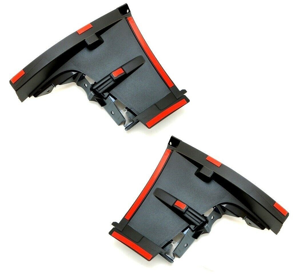 NEW GENUINE AUDI A1 2011-2014 FRONT BUMPER SEALING CAP LEFT RIGHT PAIR SET 8X0807151A+8X0807152A