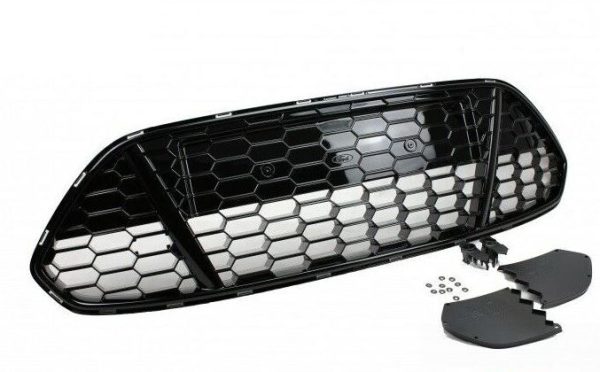 NEW GENUINE FORD MONDEO 10-14 FRONT LOWER GLOSS BLACK HONEY COMB GRILLE KIT 1703009