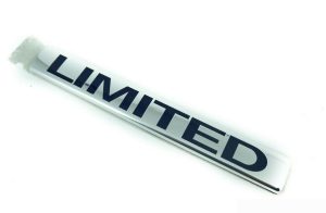 NEW GENUINE FORD TRANSIT 08-14 REAR DOOR LIMITED INSCRIPTION BADGE EMBLEM 1531576