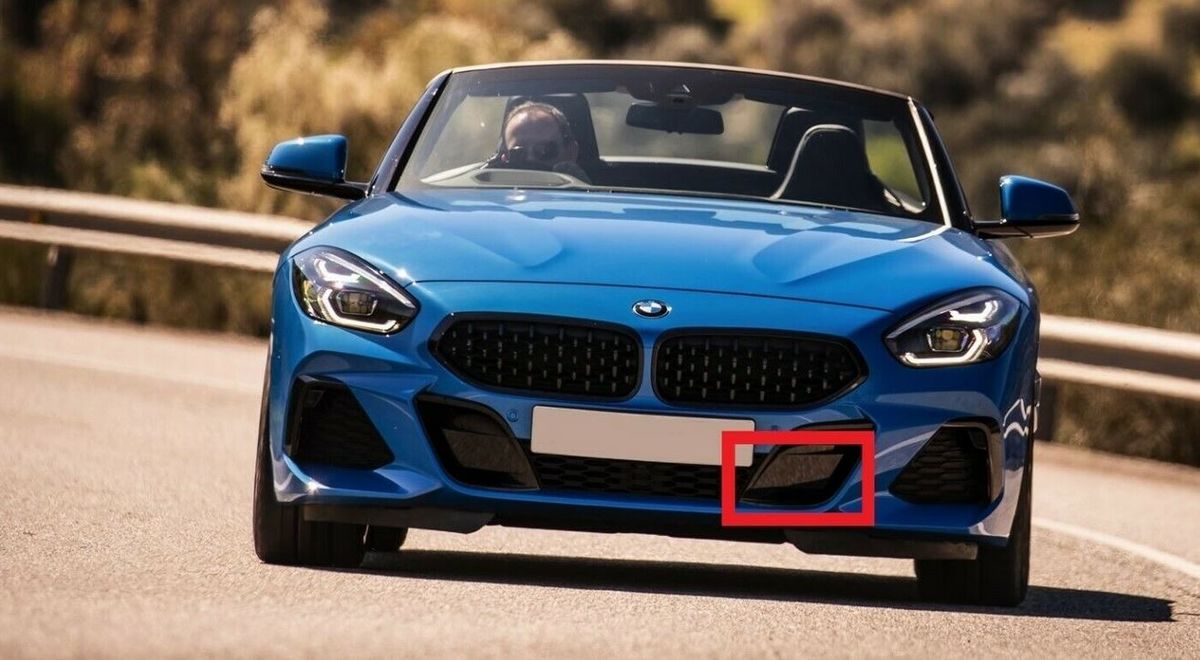 NEW GENUINE BMW Z4 G29 FRONT M SPORT BUMPER MOLDING COVER LEFT N/S 51118069767 - Image 4