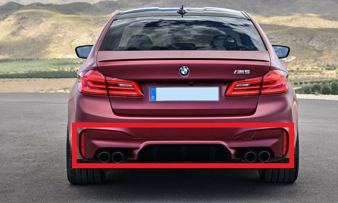 NEW GENUINE BMW 5 SERIES M5 F90 REAR BUMPER LOWER TRIM 51128073379 - Image 3