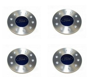 NEW GENUINE FORD FOCUS ST170 ALLOY WHEEL SILVER CENTER CAP COVER 4PCS 4540062