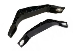 NEW GENUINE AUDI Q3 8U 11-18 FRONT RADIATOR FRAME BRACKETS LEFT RIGHT PAIR SET 8U0805528+8U0805527
