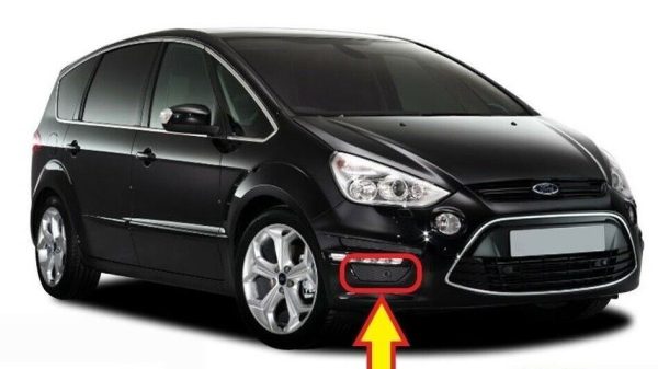 NEW GENUINE FORD S-MAX 10-15 FRONT BUMPER LOWER COVER GRILL WITH PDC RIGHT O/S 1701544 - Image 3