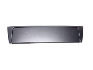NEW GENUINE AUDI A6 S6 AVANT FRONT LICENSE PLATE TRIM PLATINUM GREY 4F08072851QP