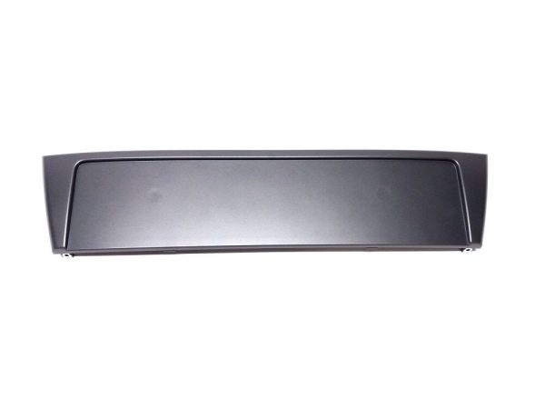 NEW GENUINE AUDI A6 S6 AVANT FRONT LICENSE PLATE TRIM PLATINUM GREY 4F08072851QP