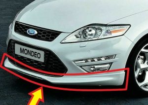NEW GENUINE FORD MONDEO 10-14 FRONT BUMPER LOWER SPOILER LIP PRIMED 1703250