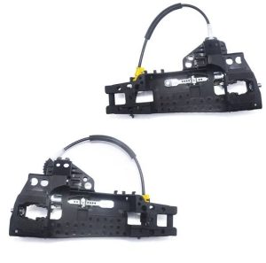 NEW GENUINE AUDI A5 S5 08-17 COUPE FRONT DOOR EXTERIOR HANDLE BRACKETS PAIR SET 8T0837886B+8T0837885B