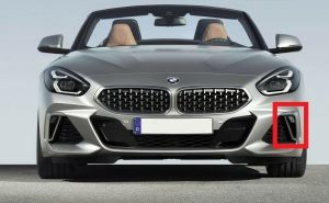 NEW GENUINE BMW Z4 G29 FRONT M SPORT BUMPER TRIM ON GRILL LEFT N/S 51118079107