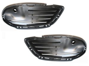 NEW GENUINE MERCEDES MB C W205 AMG FRONT BUMPER GRILL BRACKET HOLDER PAIR L+R