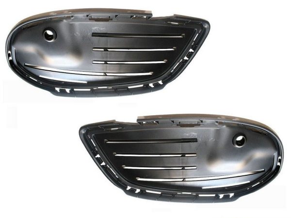 NEW GENUINE MERCEDES MB C W205 AMG FRONT BUMPER GRILL BRACKET HOLDER PAIR L+R
