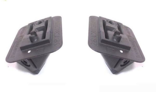 NEW GENUINE MERCEDES BENZ MB SL CLASS W230 REAR TRUNK LID END STOP COVER PAIR - Image 4