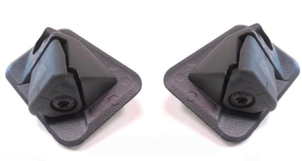 NEW GENUINE MERCEDES BENZ MB SL CLASS W230 REAR TRUNK LID END STOP COVER PAIR