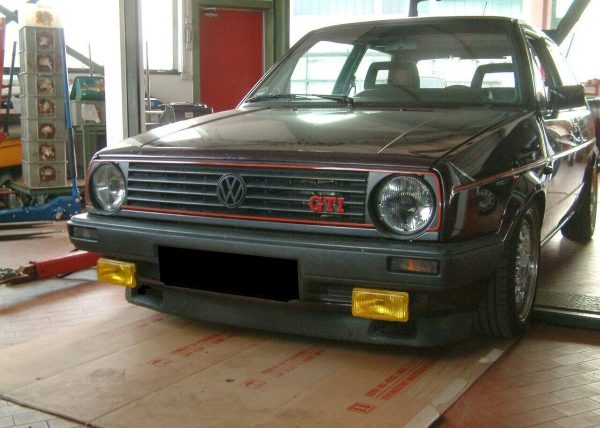 GTI Small Bumper Spoiler/ Front Lower Panel Addon For VW Golf II / Jetta MK2 - Image 7