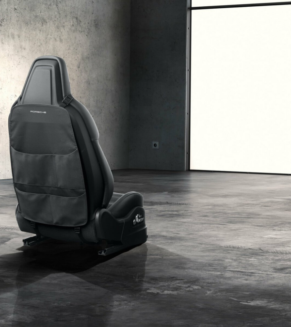 Genuine Porsche Seat Backrest Rear Protector with Storage Compartments/ Cargo Organizer - Image 2