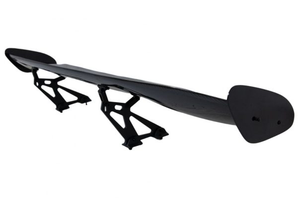 Universal Adjustable Trunk Spoiler Wing GT Design Real Carbon - Image 6