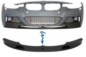 Front Bumper Spoiler suitable for BMW 3 Series F30 F31 (2011-up) Sedan Touring M-Performance Design