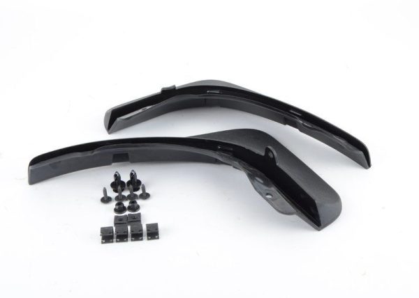 NEW GENUINE AUDI TT 2011-2010 REAR MUD FLAPS SPLASH GUARD PAIR 8J0075101A - Image 2