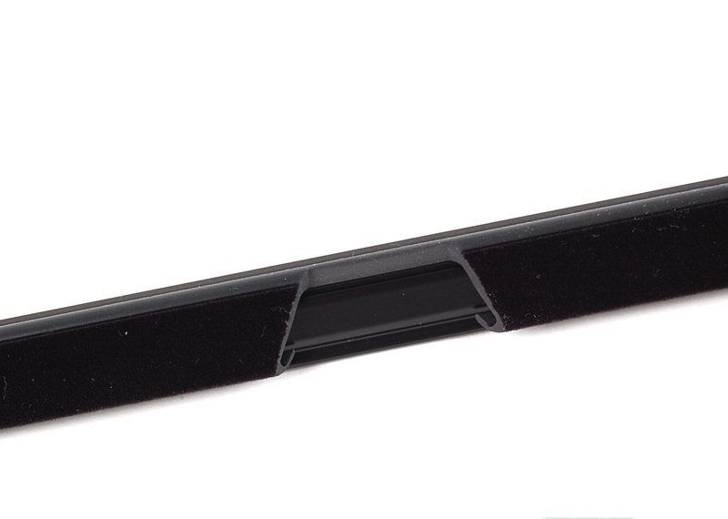 BMW NEW GENUINE E60 REAR DOOR EXTERIOR CHANNEL COVER BLACK SHADOW LINE RIGHT 51227135164 - Image 3