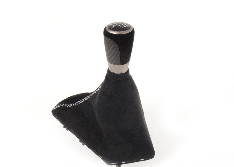 BMW NEW GENUINE F20 F21 F22 F23 M PERFORMANCE SHIFT KNOB WITH ALCANTARA BOOT LHD 25112222529