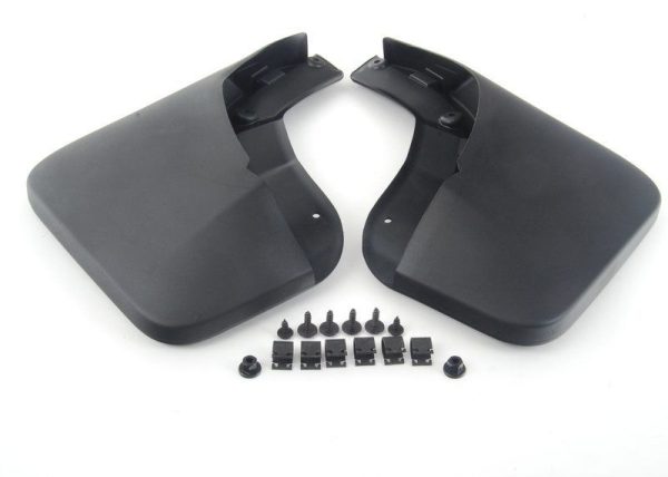 NEW GENUINE AUDI Q7 2007-2009 REAR MUD FLAPS SPLASH GUARD PAIR 4L0075101