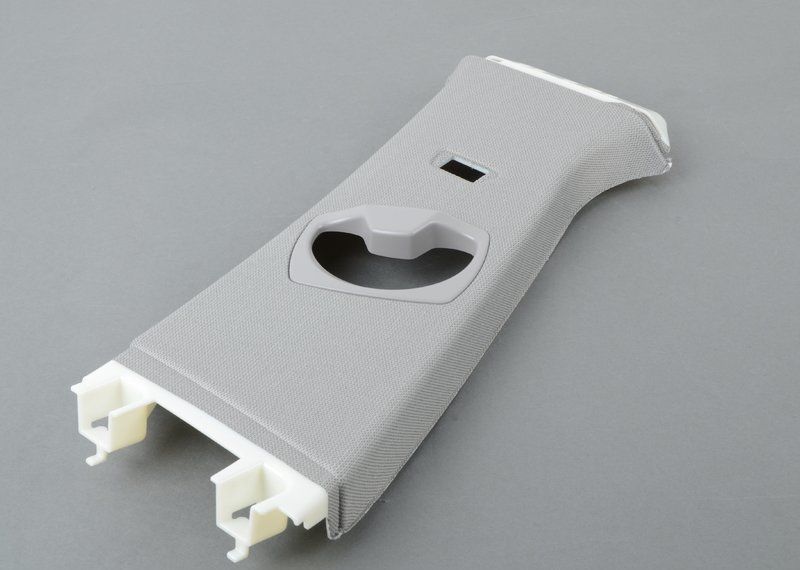 BMW NEW GENUINE 3 F30 F31 11-16 GREY N/S LEFT CENTER B-PILLAR TRIM 51437288215