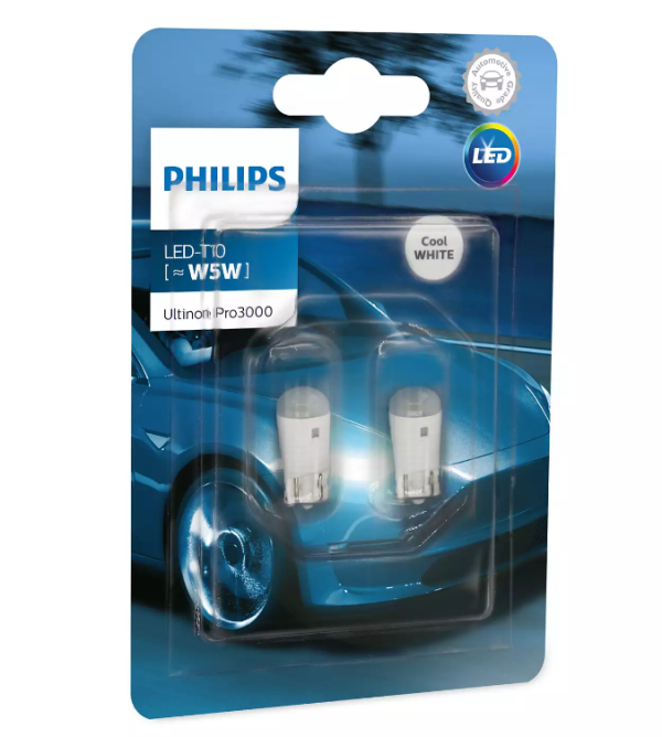 Philips Ultinon NEW Generetaion LED W5W T10 5W 12V bulb 6000K - Image 2