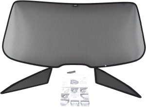 NEW GENUINE AUDI Q3 RSQ3 12-18 REAR WINDOW SUN PROTECTION 3 PART SET 8U0064160