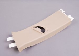 BMW NEW GENUINE 3 E90 E91 05-12 BEIGE N/S LEFT CENTER B-PILLAR TRIM 51437141069